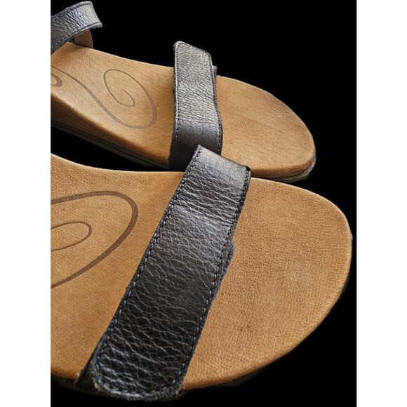 Aetrex Women's Navy Beaded Sandal Size 41 Pre-loved- Great Condition - Picture 4 of 9